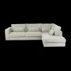Ygo Hoeksalon ATLAS Greige Longchair Rechts B327| Hoeksalons