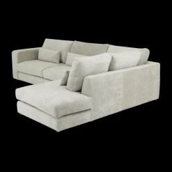 Ygo Hoeksalon ATLAS Greige Longchair Rechts B327| Hoeksalons