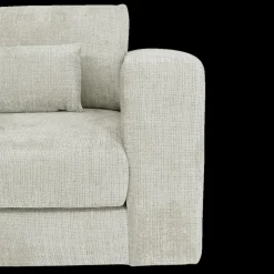 Ygo Hoeksalon ATLAS Greige Longchair Links B327| Hoeksalons