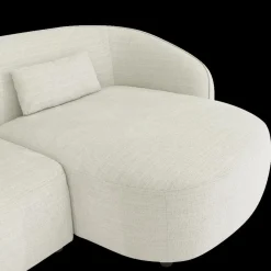Ygo Hoeksalon AUGUST Cream Longchair Rechts B293| Hoeksalons