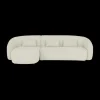 Ygo Hoeksalon AUGUST Cream Longchair Links B293| Hoeksalons