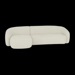 Ygo Hoeksalon AUGUST Cream Longchair Links B293| Hoeksalons