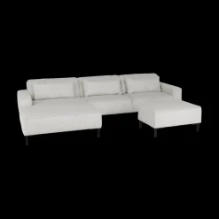 Ygo Hoeksalon BEMTHE Longchair Links Grijs B329| Hoeksalons
