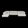 Ygo Hoeksalon CALABRIA Grijs Longchair Rechts B396| Hoeksalons