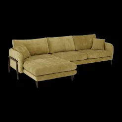 Ygo Hoeksalon CAPRI Terra13 Longchair Links B278| Hoeksalons