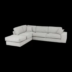 Ygo Hoeksalon CASCADA Grijs Hoek Links B312| Hoeksalons