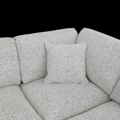 Ygo Hoeksalon CASCADA Grijs Hoek Rechts B312| Hoeksalons