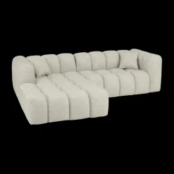 Ygo Hoeksalon CELESTE Longchair Links Ivory B265| Hoeksalons