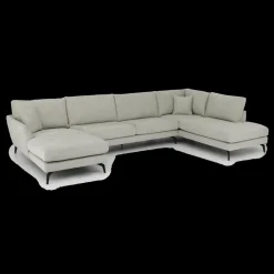 Ygo Hoeksalon CELINE Longchair Rechts Grijs| Hoeksalons