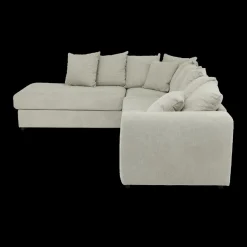 Ygo Hoeksalon CUBA Longchair Links Mito Beige| Hoeksalons