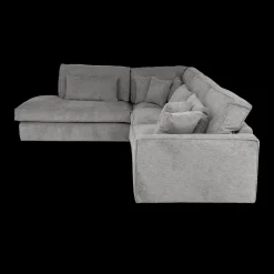 Ygo Hoeksalon CYLLENE Longchair Links Grijs| Hoeksalons