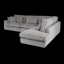 Ygo Hoeksalon CYLLENE Longchair Rechts Grijs| Hoeksalons