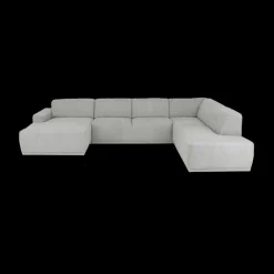 Ygo Hoeksalon DALI Longchair Links Grijs| Hoeksalons