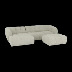 Ygo Hoeksalon DILARA Longchair Links B302 Beige| Hoeksalons