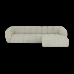 Ygo Hoeksalon DILARA Longchair Rechts B302 Beige| Hoeksalons