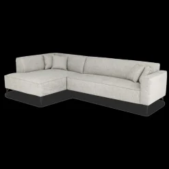 Ygo Hoeksalon FRISCO Hoek Links Fossil Grey B308| Hoeksalons