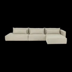 Ygo Hoeksalon GAELLE Longchair Rechts Retro Bliss B416| Hoeksalons