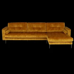 Ygo Hoeksalon GALACTICA Longchair Rechts Gold| Hoeksalons