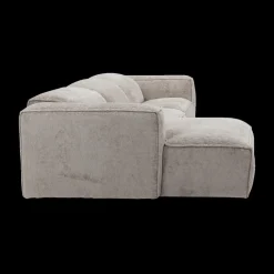 Ygo Hoeksalon GASTON Greige Longchair Links B311| Hoeksalons