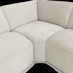 Ygo Hoeksalon JOREN Longchair Rechts Harmony Beige| Hoeksalons