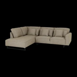 Ygo Hoeksalon KIRUNA Hoek Links Taupe B289| Hoeksalons