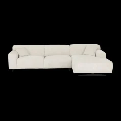 Ygo Hoeksalon KOKOMO Longchair Rechts Cream| Hoeksalons