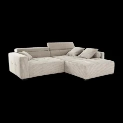 Ygo Hoeksalon LORETO Taupe B283-L231| Hoeksalons