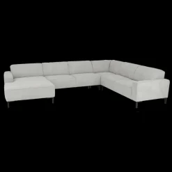 Ygo Hoeksalon MATEO Longchair Links Grijs| Hoeksalons