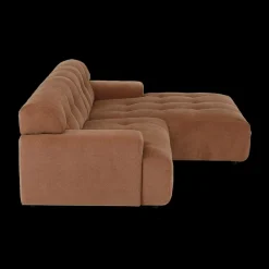 Ygo Hoeksalon MODEST Longchair Rechts Storm| Hoeksalons