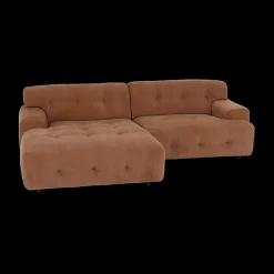 Ygo Hoeksalon MODEST Longchair Links Storm| Hoeksalons