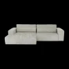 Ygo Hoeksalon ODILON Naturel Longchair Links B302| Hoeksalons