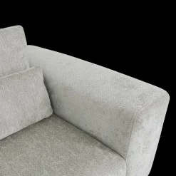 Ygo Hoeksalon ODILON Naturel Longchair Links B302| Hoeksalons