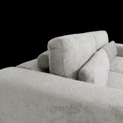 Ygo Hoeksalon ODILON Naturel Longchair Rechts B302| Hoeksalons