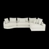 Ygo Hoeksalon OTILIA Beige Longchair XL Rechts B359| Hoeksalons