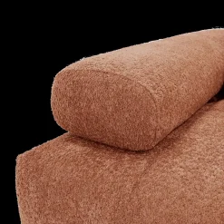 Ygo Hoeksalon PIERROT Longchair Rechts Coral B324| Hoeksalons