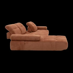 Ygo Hoeksalon PIERROT Longchair Links Coral B324| Hoeksalons