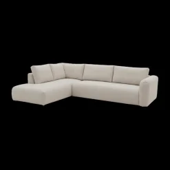 Ygo Hoeksalon PUCK Longchair Links Soelle Beige B325| Hoeksalons