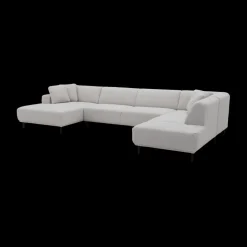 Ygo Hoeksalon QUILLO Longchair Links B390| Hoeksalons