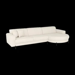 Ygo Hoeksalon SELMA Longchair Rechts Beige| Hoeksalons