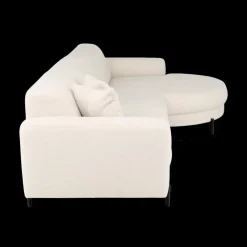 Ygo Hoeksalon SELMA Longchair Rechts Beige| Hoeksalons