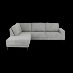 Ygo Hoeksalon SEVILLA Longchair Links Dolphin Grijs| Hoeksalons