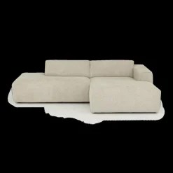Ygo Hoeksalon SMILE Longchair Rechts Anthology Beige B260| Hoeksalons