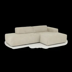 Ygo Hoeksalon SMILE Longchair Rechts Anthology Beige B260| Hoeksalons