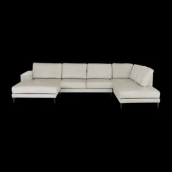 Ygo Hoeksalon SYLVESTER Longchair Links Movie 196 Shell B372| Hoeksalons