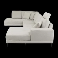 Ygo Hoeksalon SYLVESTER Longchair Rechts Movie 196 Shell B372| Hoeksalons