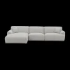 Ygo Hoeksalon TANGO Longchair Links Grijs B339| Hoeksalons