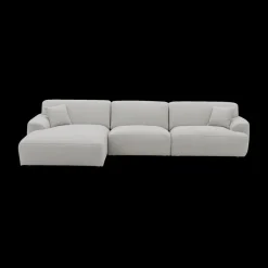Ygo Hoeksalon TANGO Longchair Links Grijs B339| Hoeksalons