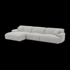 Ygo Hoeksalon TANGO Longchair Links Grijs B339| Hoeksalons