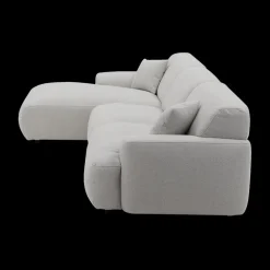 Ygo Hoeksalon TANGO Longchair Links Grijs B339| Hoeksalons