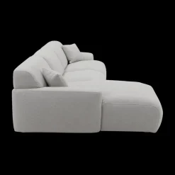 Ygo Hoeksalon TANGO Longchair Links Grijs B339| Hoeksalons
